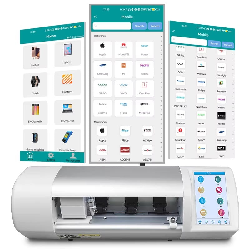 CaseZ Intelligent Screen Protector Plotter Cutting Machine – For Mobile, Tablet & Laptops Up to 16 CaseZ Intelligent Screen Protector Plotter Cutting Machine – For Mobile, Tablet & Laptops Up to 16
